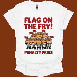 Flag on the Fry - Super Bowl Unisex T-shirt